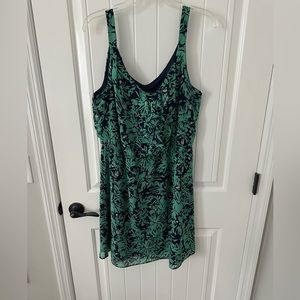 Sleeveless printed dress